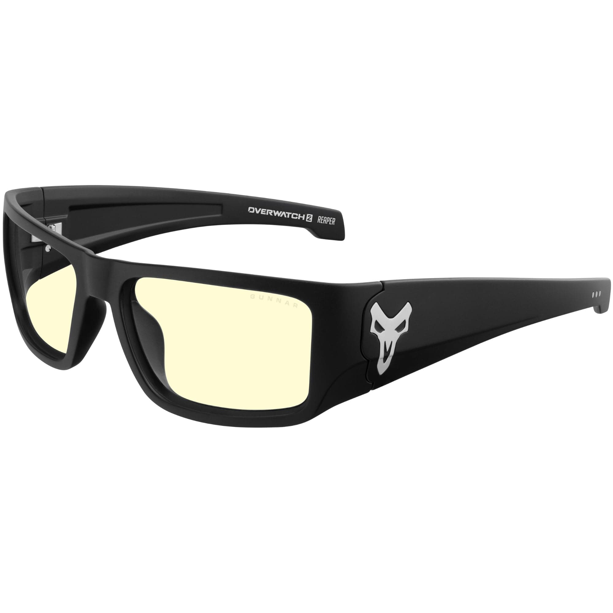 Компютърни очила GUNNAR Overwatch Reaper Black Ash - Amber