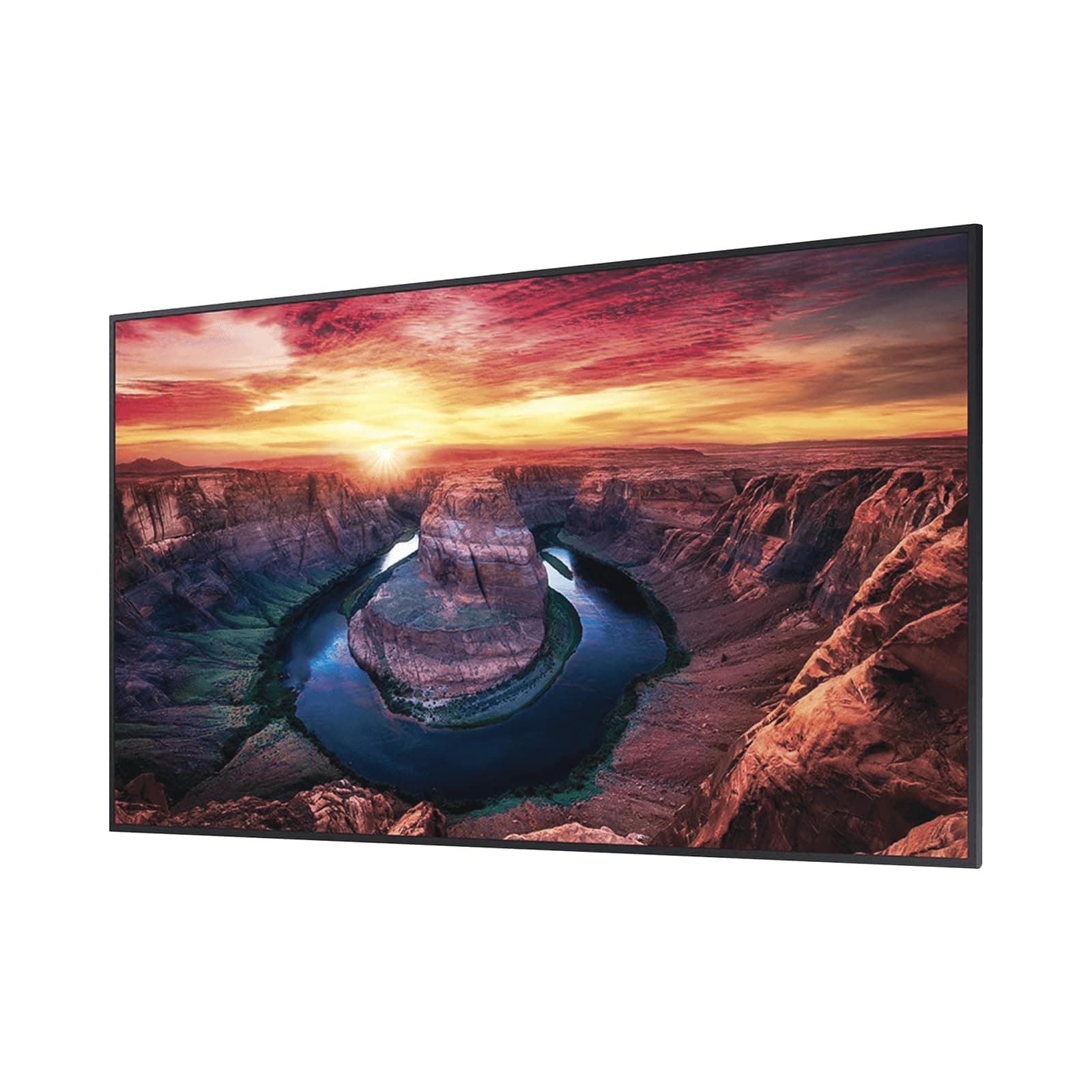 SAMSUNG 43 инча UHD/4K 16:9 QM43C Slim-LED 500nits Високоговорители 2x10W черен 3xHDMI 2.0 DP 1.2 USB 2.0 x 2 Ethernet WiFi Dualband BT