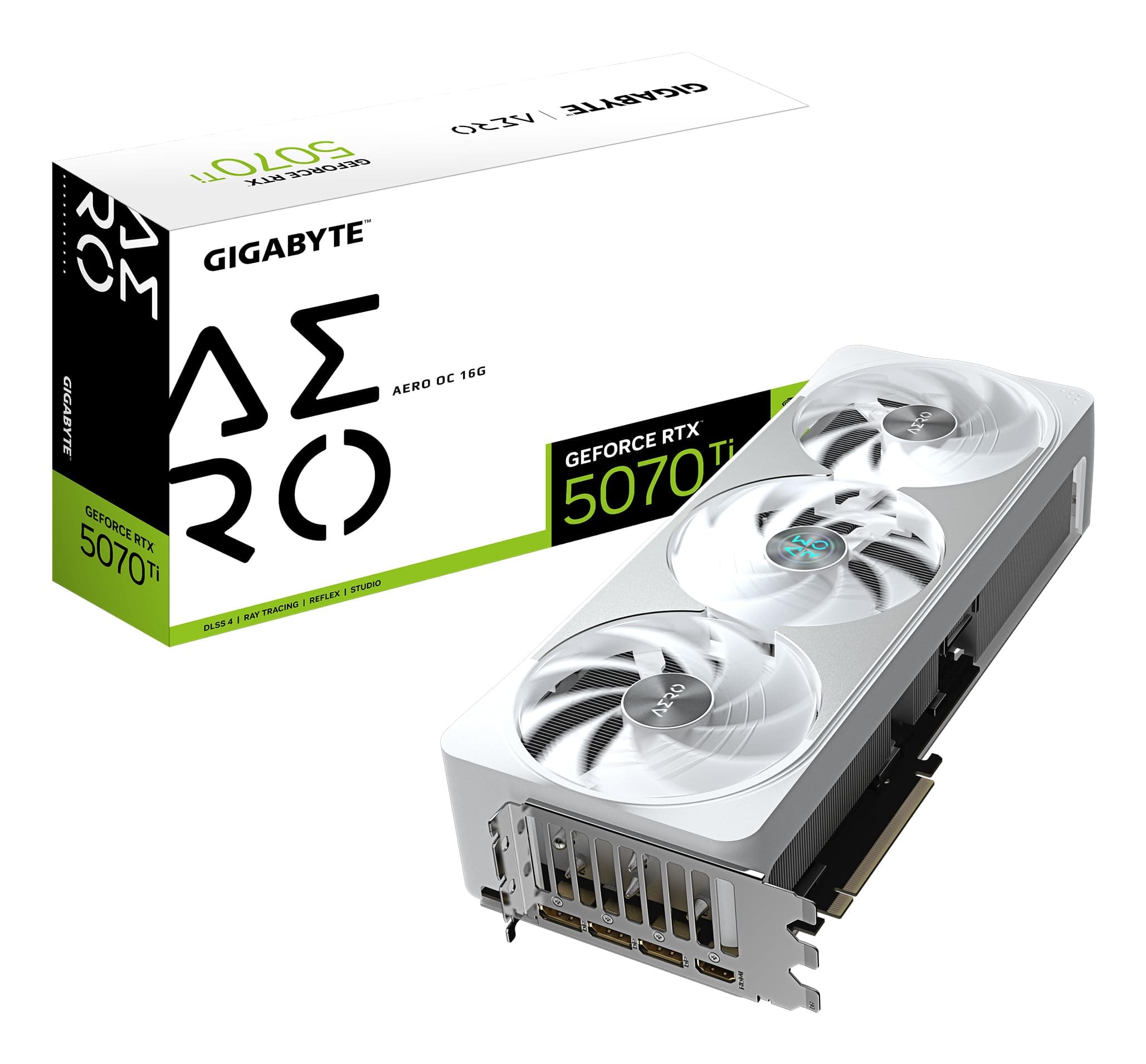 Видео карта GIGABYTE RTX 5070 TI AERO OC 16GB GDDR7