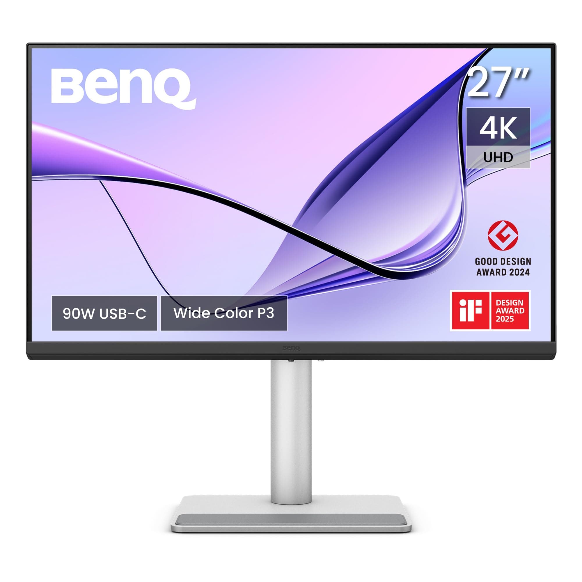 Монитор BenQ MA270U за MacBook- 27 inch IPS 4K(3840x2160), 60Hz, HDMI, DP, USB-C PD