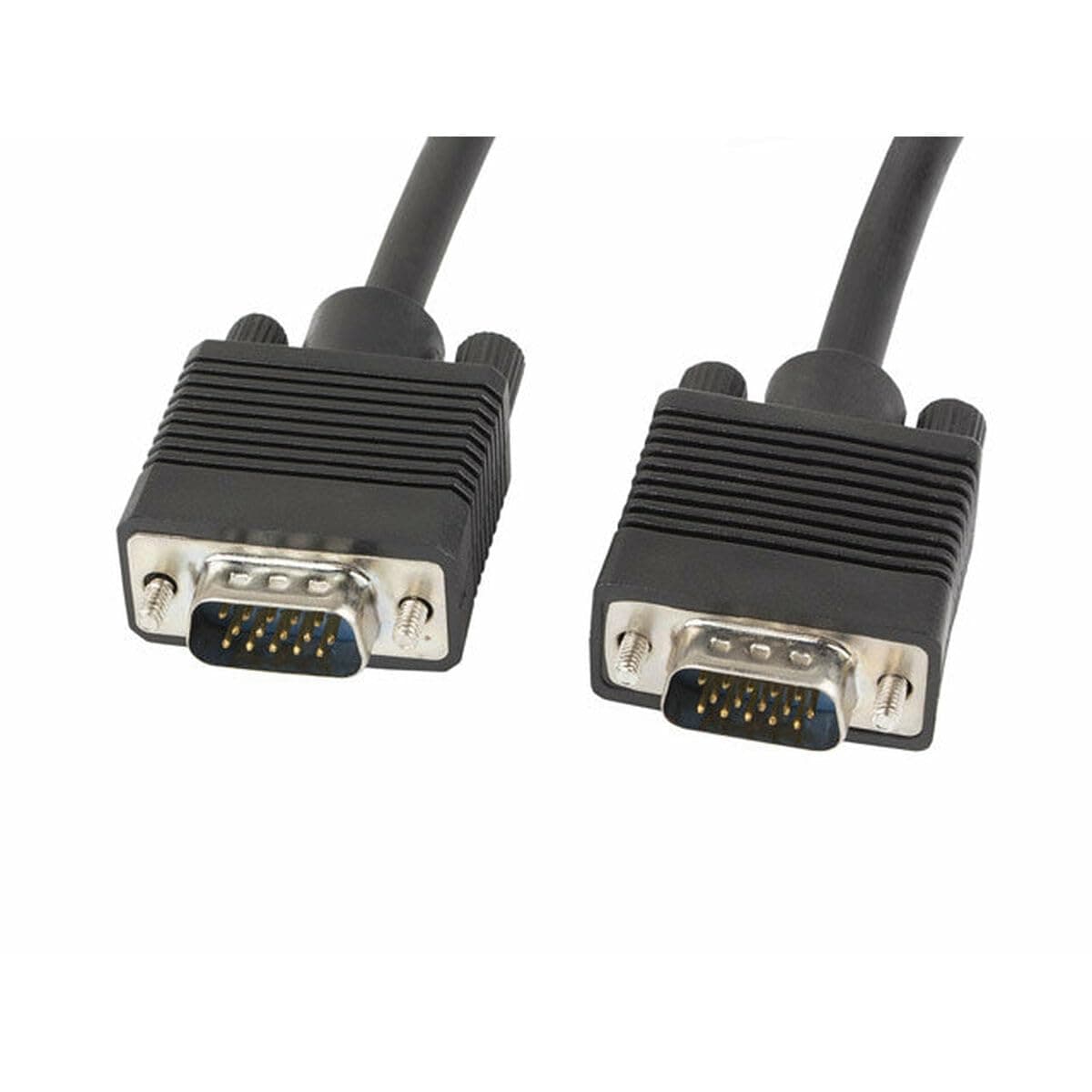 Lanberg VGA M/M cable 1.8m dual-shielded, 2x ferrite, black