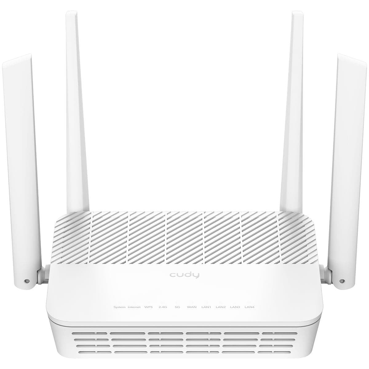 Безжичен рутер Cudy WR3000H, AX3000, 2.4/5 GHz, 1x 2.5Ghz WAN port, 10/100/1000