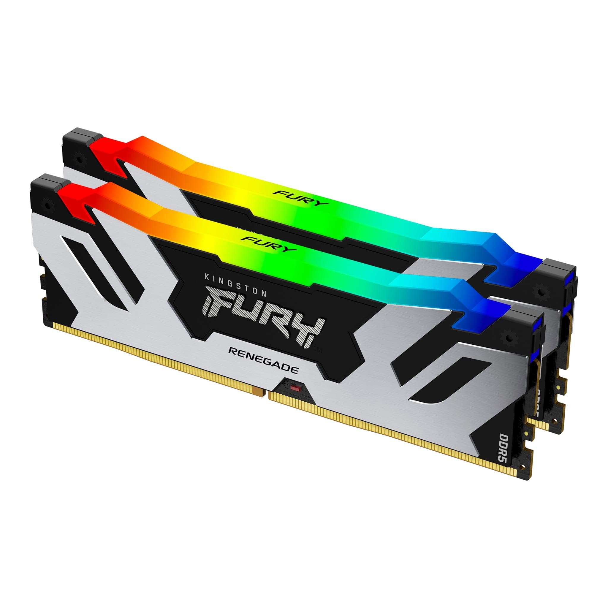 KINGSTON 64GB 6400MT/s DDR5 CL32 DIMM комплект от 2 FURY Renegade RGB XMP