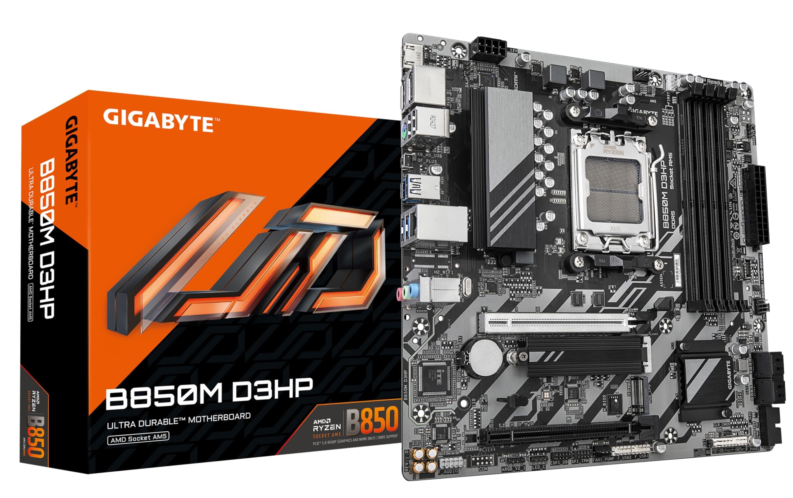 Дънна платка GIGABYTE B850M D3HP socket AM5