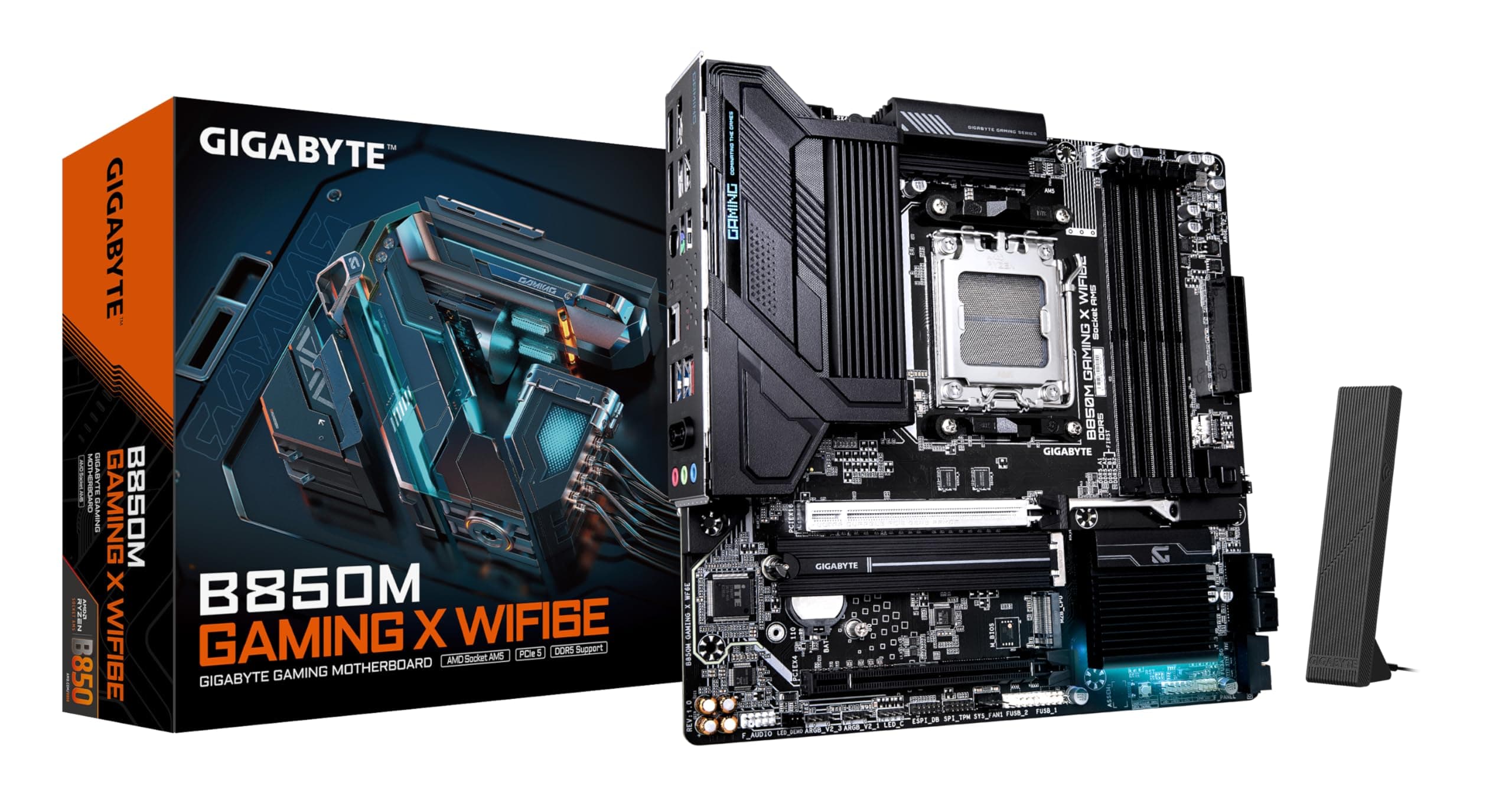 Дънна платка GIGABYTE B850M GAMING X WIFI6E socket AM5