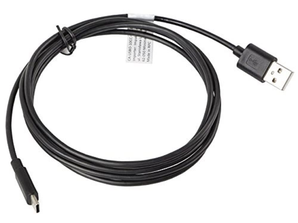 Lanberg USB-C(M) -> USB-A (M) 2.0 cable 1.8m, black