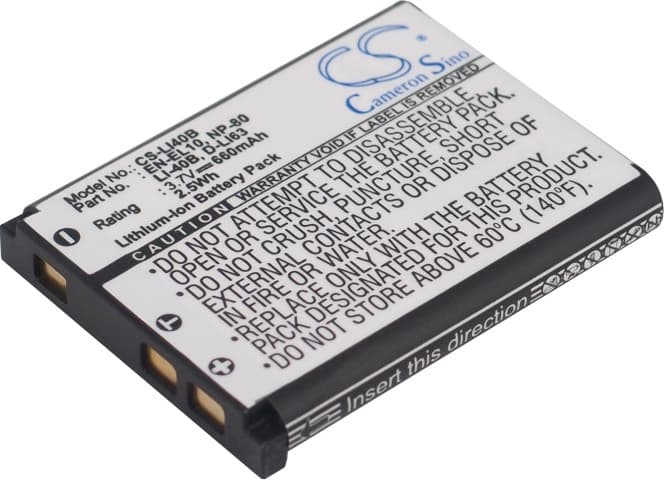Батерия за апарат OLYMPUS LI-40B/ LI-42B Li-Ion 3.7V, 660MAH, Cameron Sino