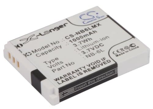 Батерия за фотоапарат CANON NB6L LiIon 3.7V 1000mAh LiIon Cameron Sino