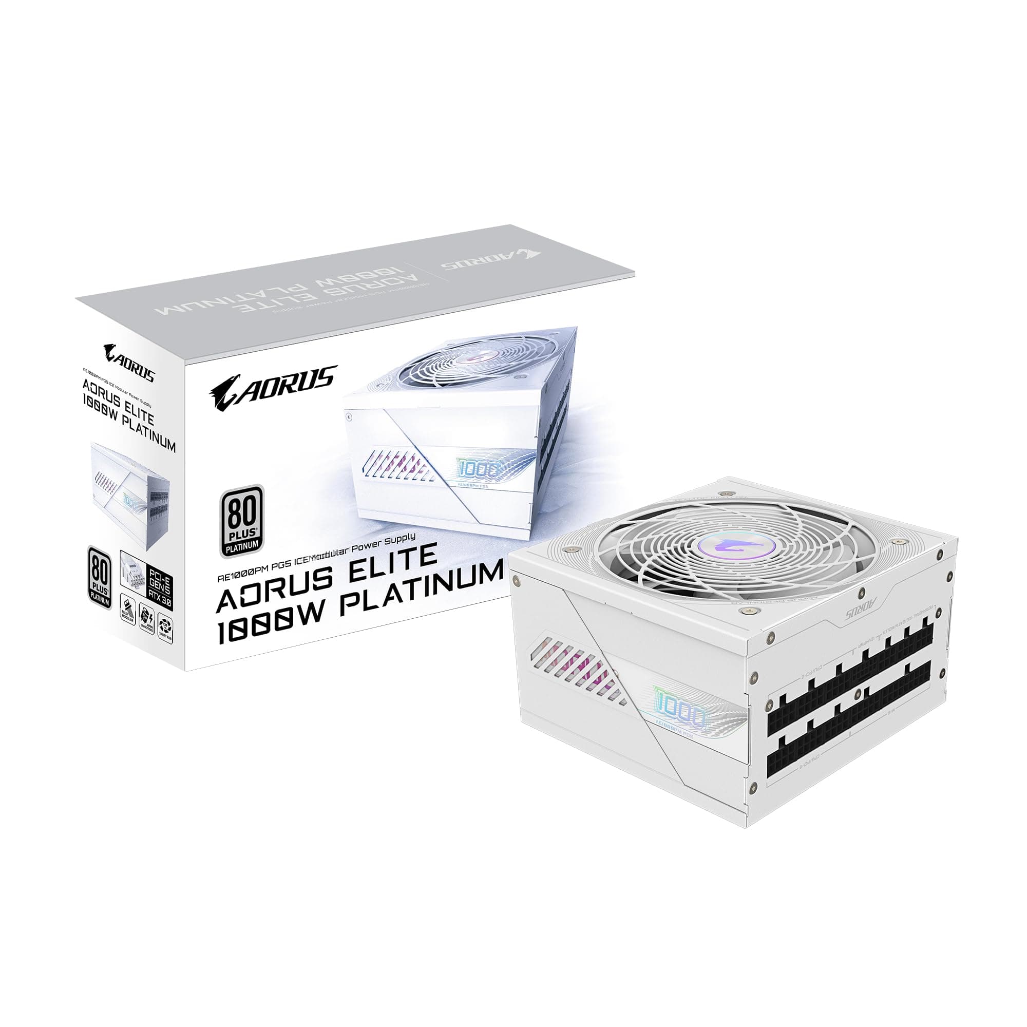 Захранващ блок Gigabyte AORUS ELITE P1000W ICE
