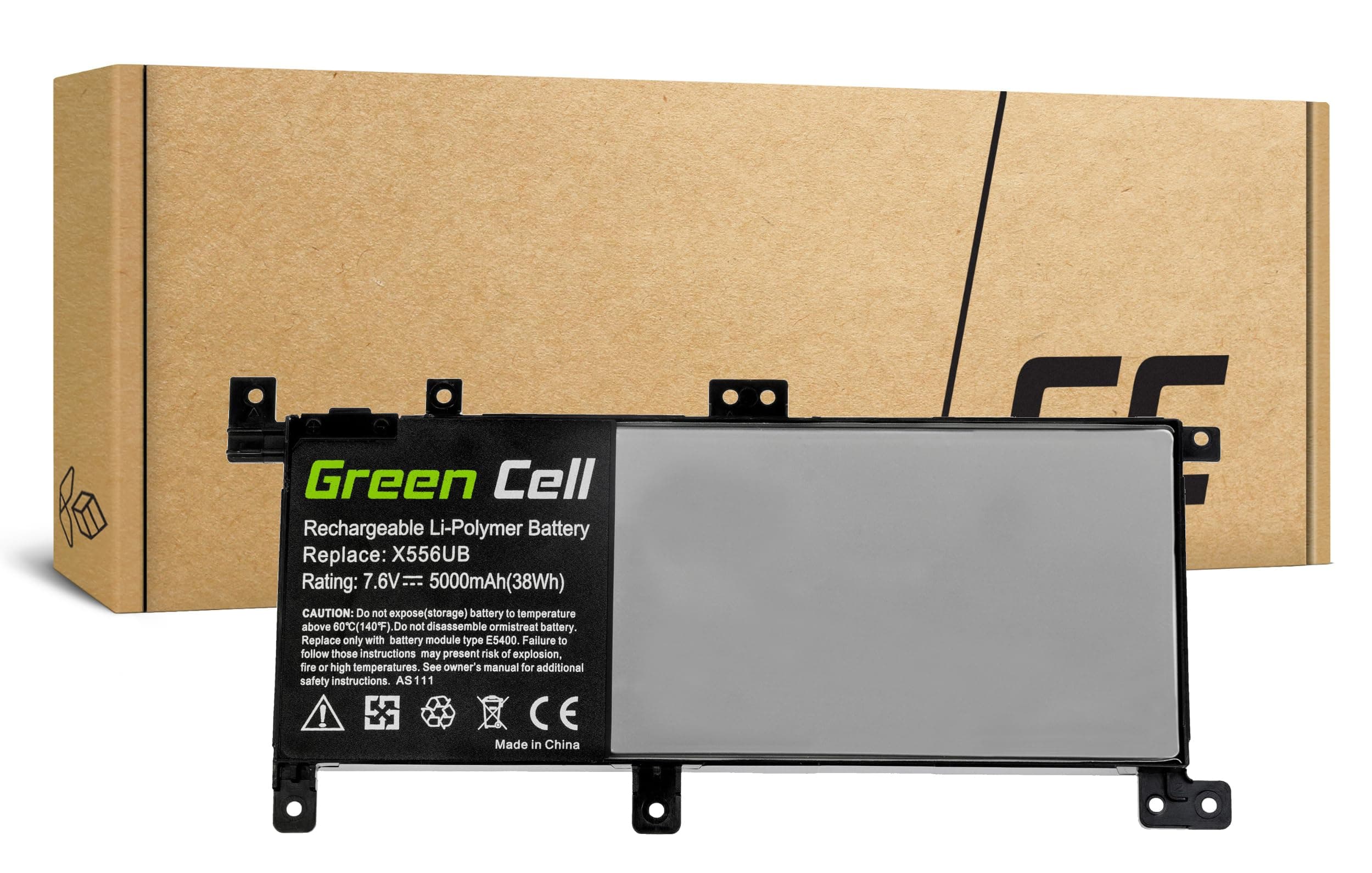 Батерия за лаптоп ASUS X556U X556UV AS111 C21N1509 7,6V 4100mA GREEN CELL