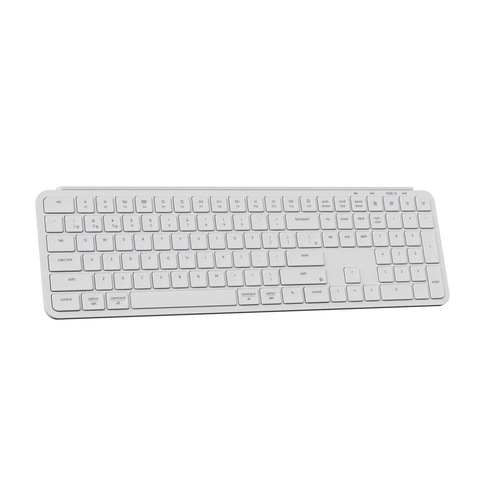 Безжична клавиатура Keychron B6 Pro Ultra-Slim - Ivory White