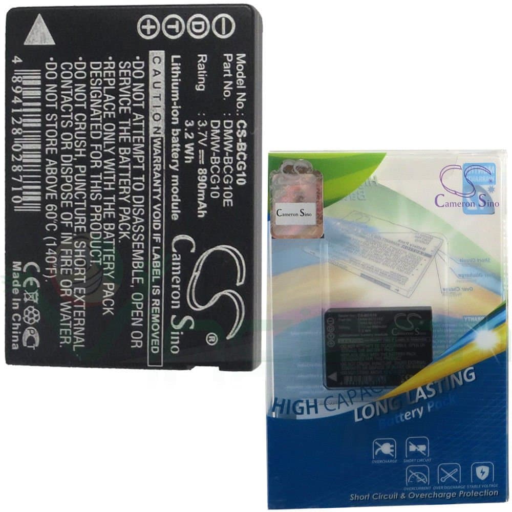 Батерия за фотоапарат Panasonic 3.7V 890mAh DMW-BCG10 Cameron Sino