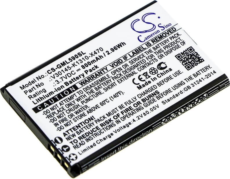 Батерия за мобилен телефон Gigaset GL390, GL590 V30145-K1310-X470 LiIon 3,7V 800mAh CAMERON SINO