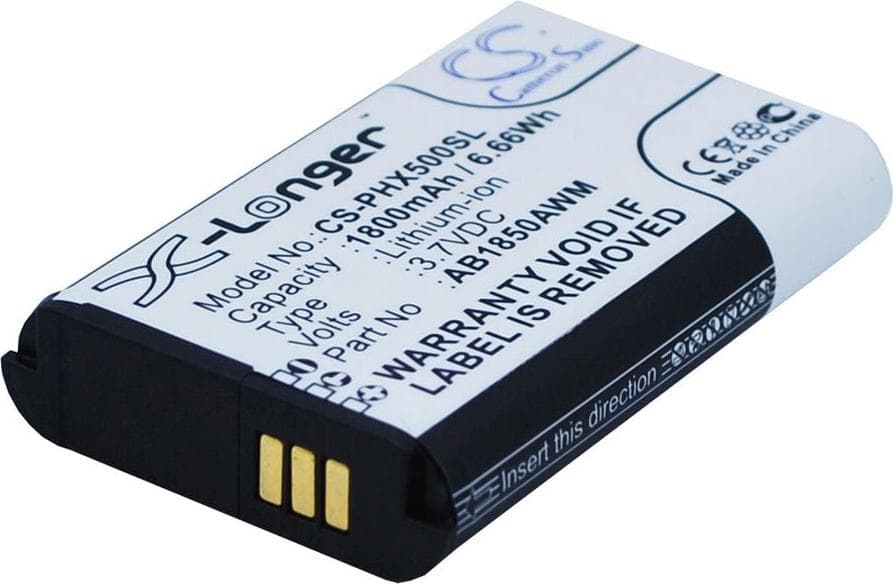 Батерия за мобилен телефон PHILIPS AB1720AWM, AB1790AWM, Xenium 9A9K LiIon 3,7V 1800mAh CAMERON SINO