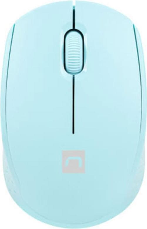 Мишка Natec Stork (NMY-2001), оптична (1600dpi), безжична, USB, синя