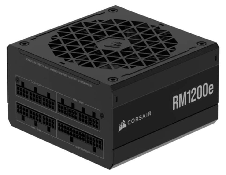 Захранващ блок Corsair RM1200e 1200W 80+ Gold ATX 3.1, Fully Modular