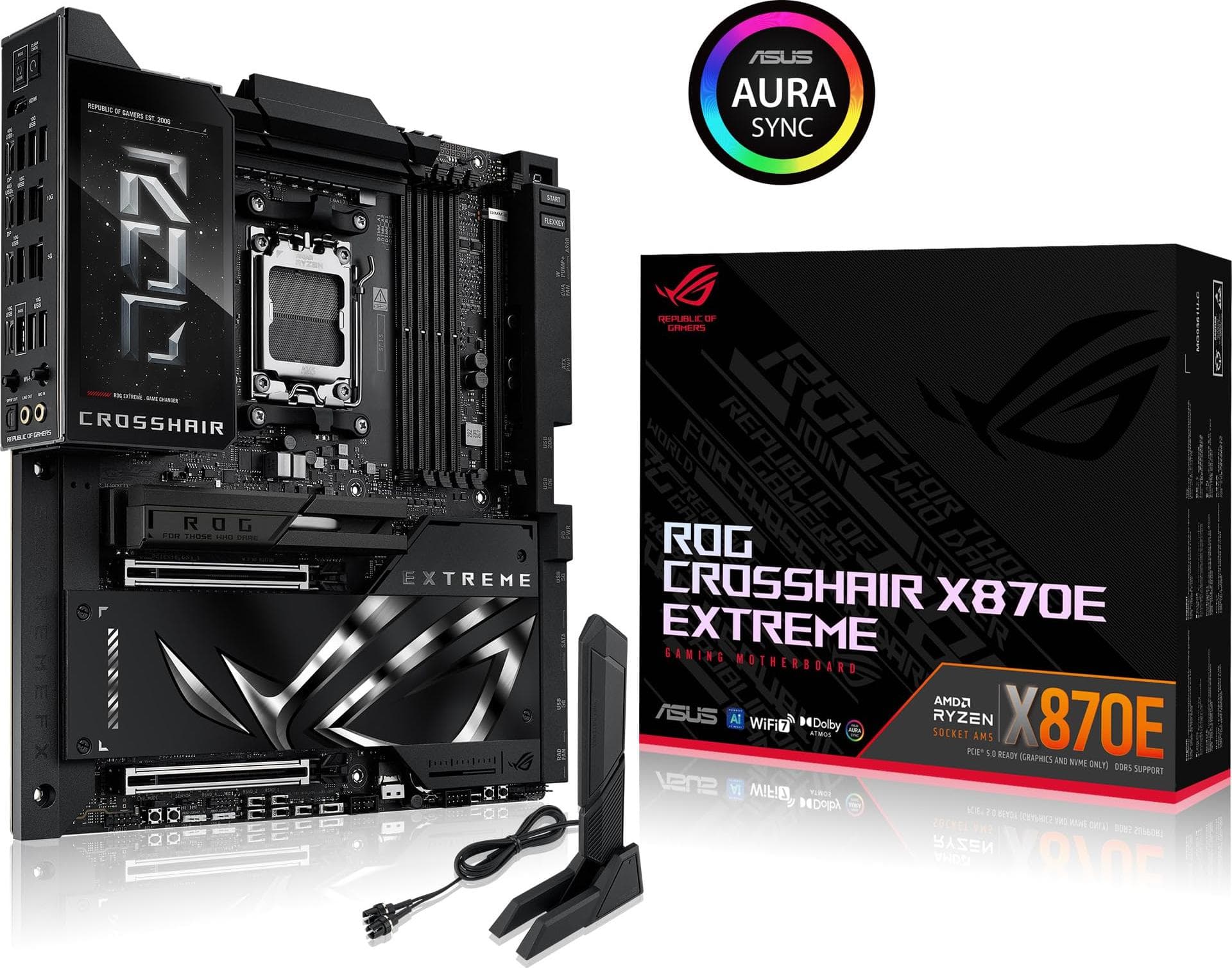 Дънна платка ASUS ROG CROSSHAIR X870E EXTREME WIFI AM5 DDR5