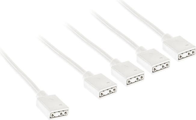 Кабел Kolink ARGB 1-4 Сплитер - 30 cm Бял