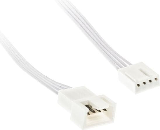 Удължителен кабел Kolink 4-Pin PWM - 60 cm, Бял