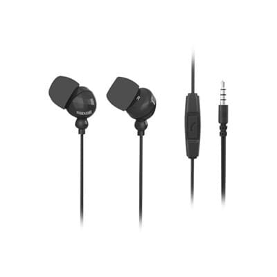 Слушалки с микрофон MAXELL PLUGZ черна