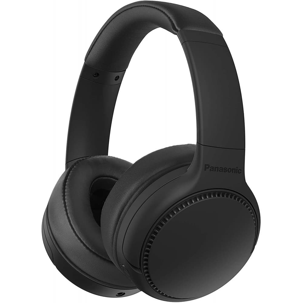 Слушалки Panasonic RB-M500BE-К, безжични, Bluetooth, микрофон, до 30 часа време за работа, 40mm драйвери, черни