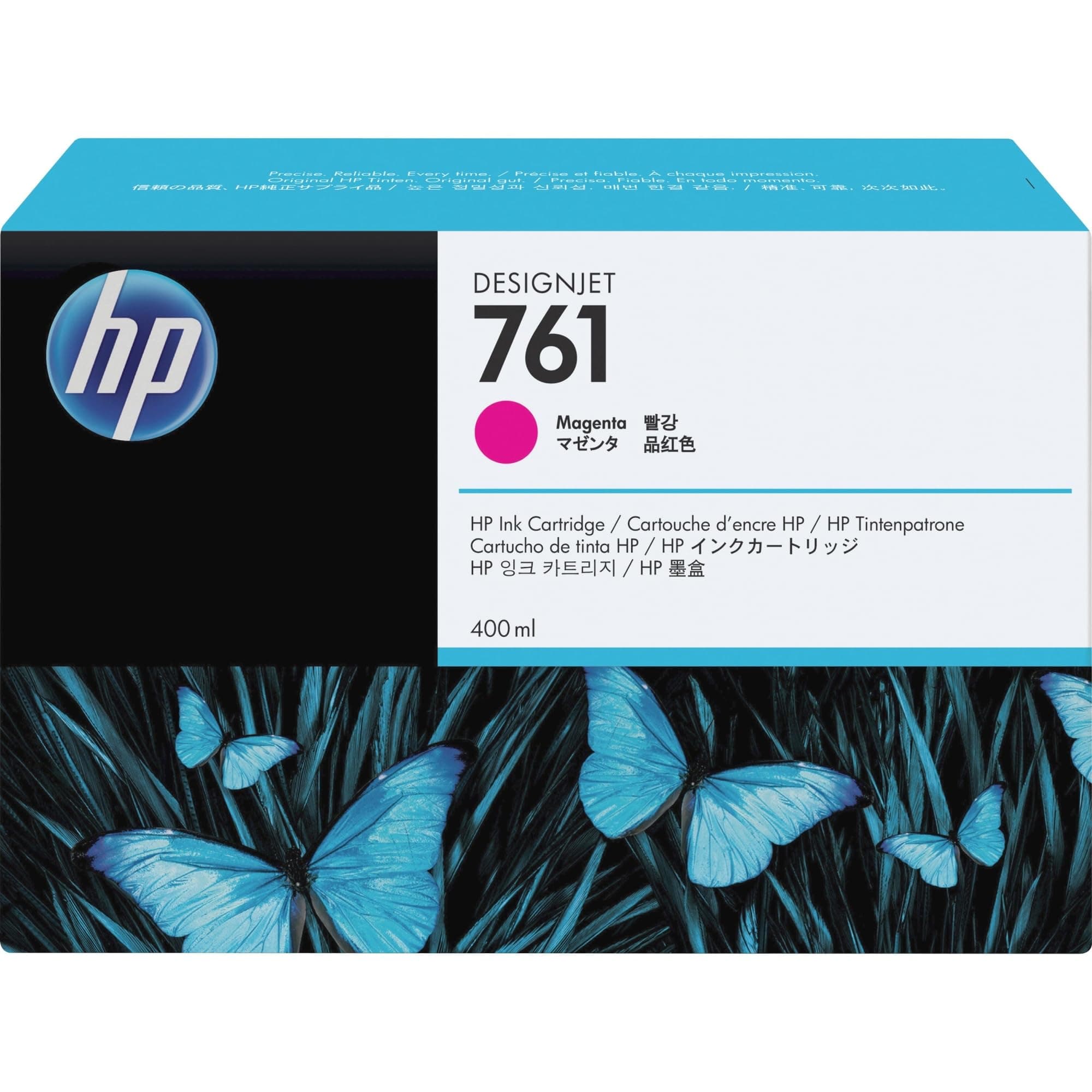 HP 761 оригинална мастилена касета CM993A магента 400 мл