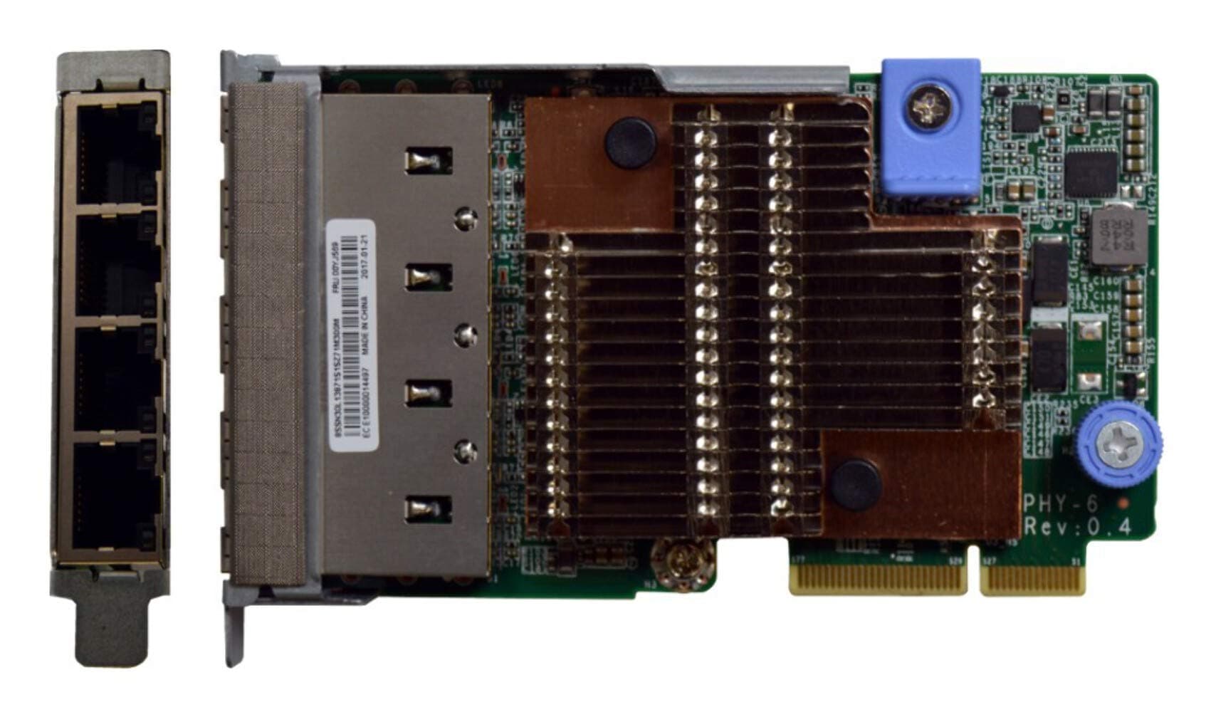 LENOVO ThinkSystem 1Gb 4 порта RJ45 LOM