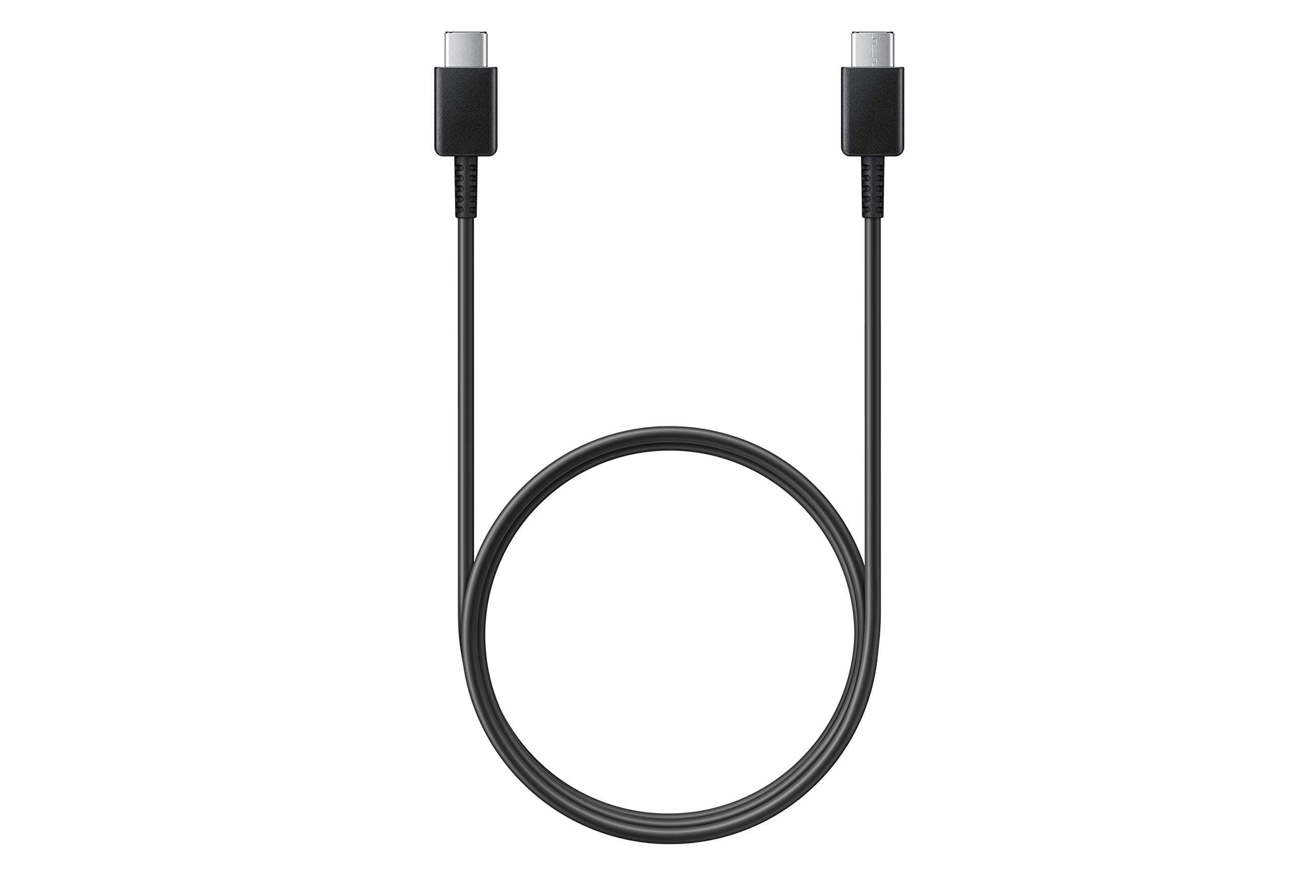 Кабел Samsung EP-DA705BBEGWW, от USB Type C(м) към USB Type C(м), 1m, черен