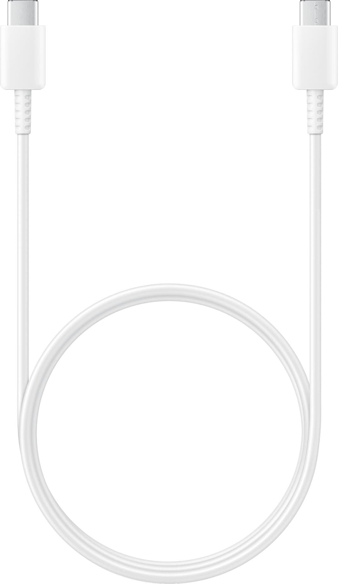 Кабел Samsung EP-DA705BWEGWW, от USB Type C(м) към USB Type C(м), 1m, бял