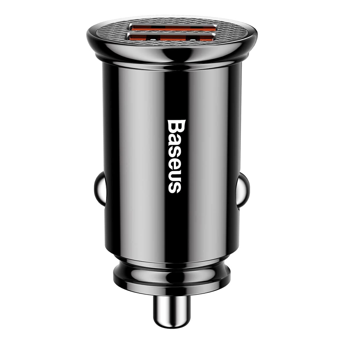 Зарядно за кола Baseus Dual, от автомобилна запалка към 2x USB A(ж), 2.5A, 30W, черно