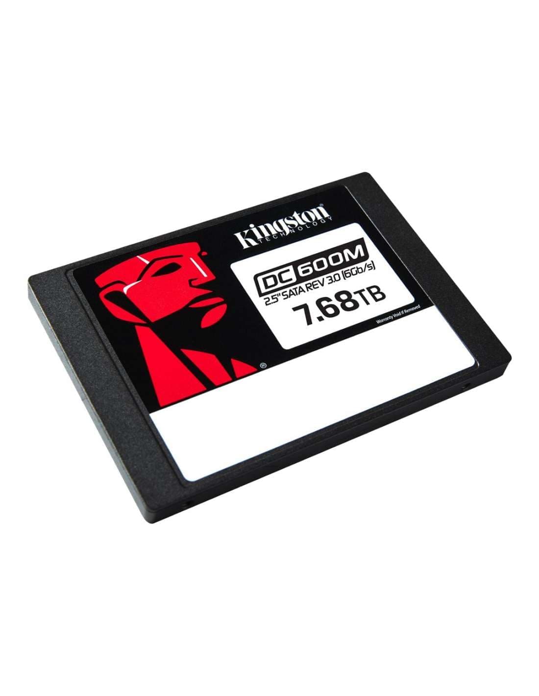KINGSTON 7,68TB DC600M 2,5 инча SATA3 SSD за център за данни със смесена употреба за корпоративни сървъри и NAS (VMWare Ready)