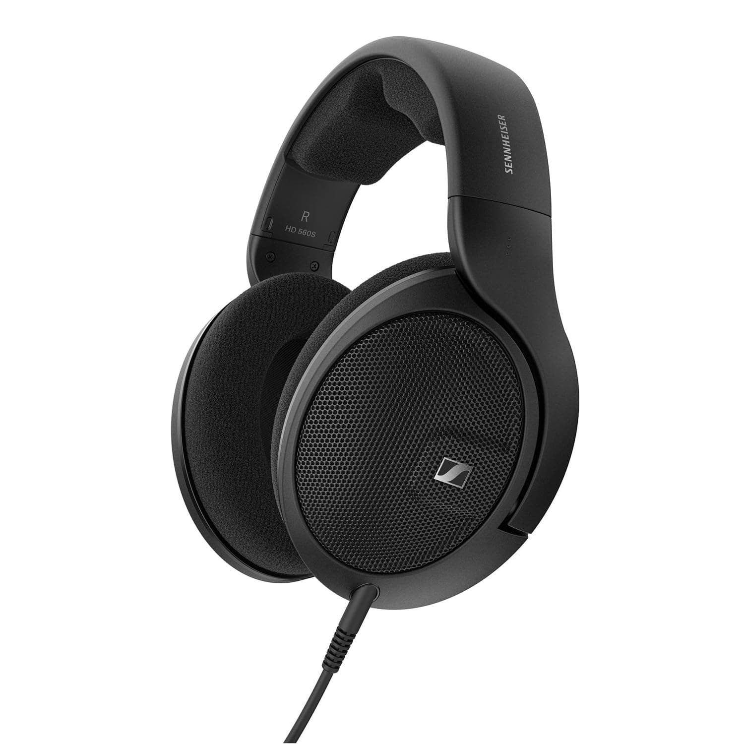 Слушалки Sennheiser HD 560S, 6.3mm jack, 3.5mm преходник, черни