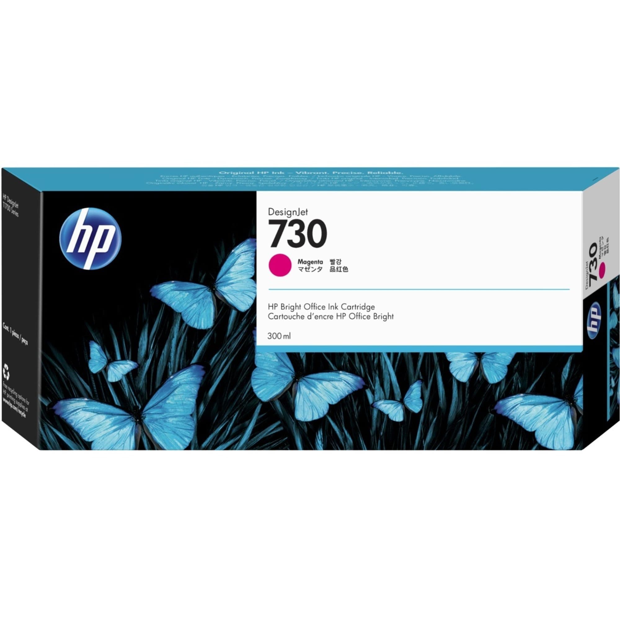 HP 730 300 ml Magenta Ink Cartridge T1600 / T2600 / T1700