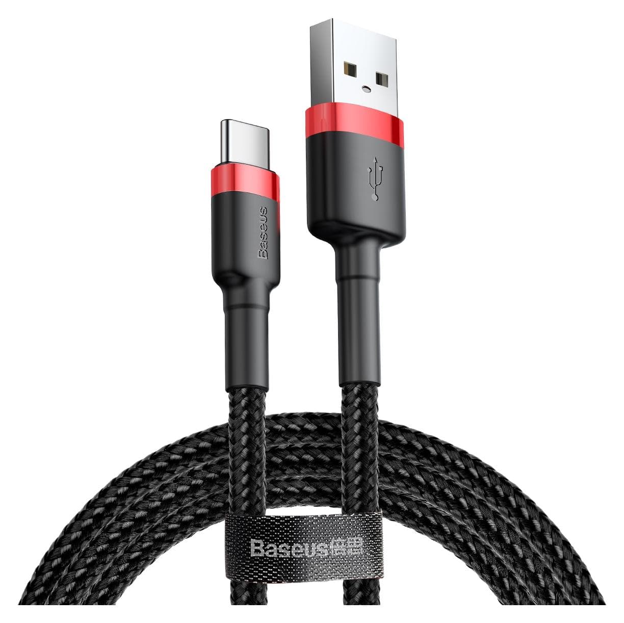 Кабел Baseus CATKLF-B91, от USB A(м) към USB C(м), 1m, черен