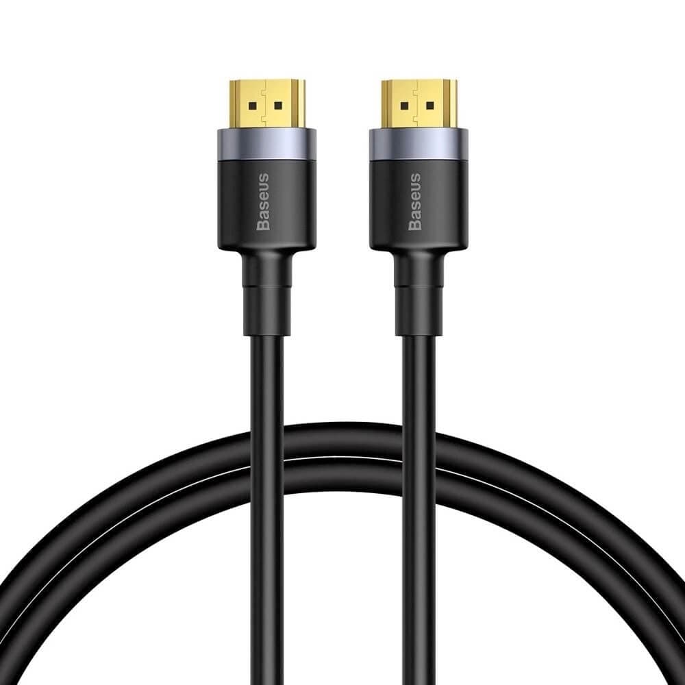 Кабел Baseus Cafule (CADKLF-F01), от HDMI(м) към HDMI(м), 2m, 4K 60 Hz 3D 18 Gbps, черен