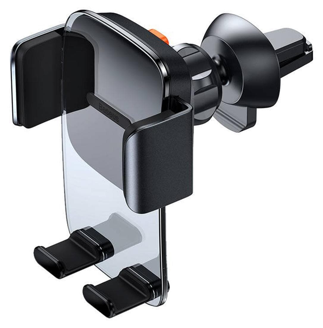 Стойка за телефон Baseus Tank Gravity Car Mount (SUYK000101), за кола, универсална, за телефони с размери от 4.7" до 6.7", черна
