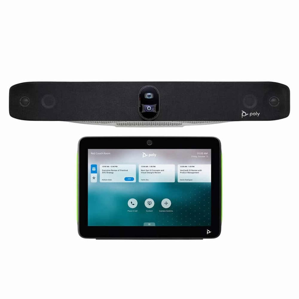 Видео лента HP Poly Studio X70 All-In-One с комплект контролер TC10 Без захранващ кабел GSA/TAA