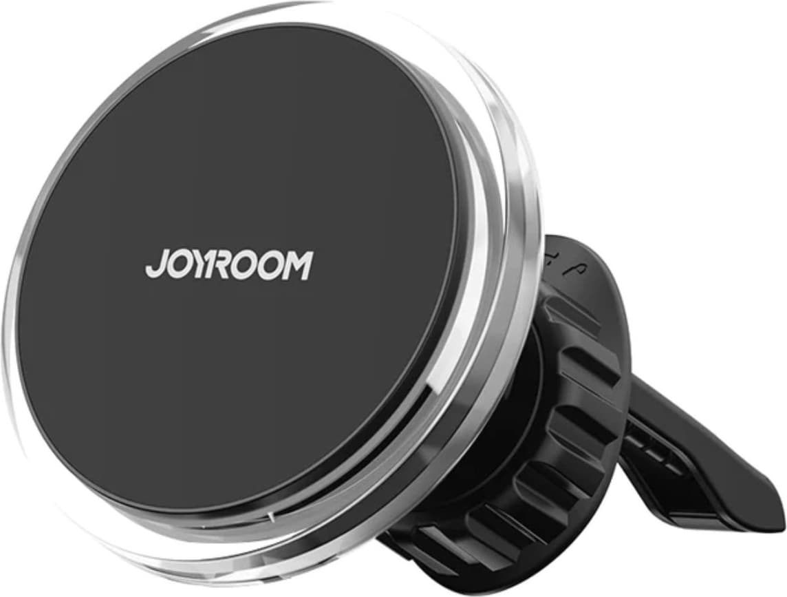 Магнитна стойка за телефон Joyroom JR-ZS291, за смартфони Apple, за кола, безжично зареждане MagSafe, завъртане на 360°, черна
