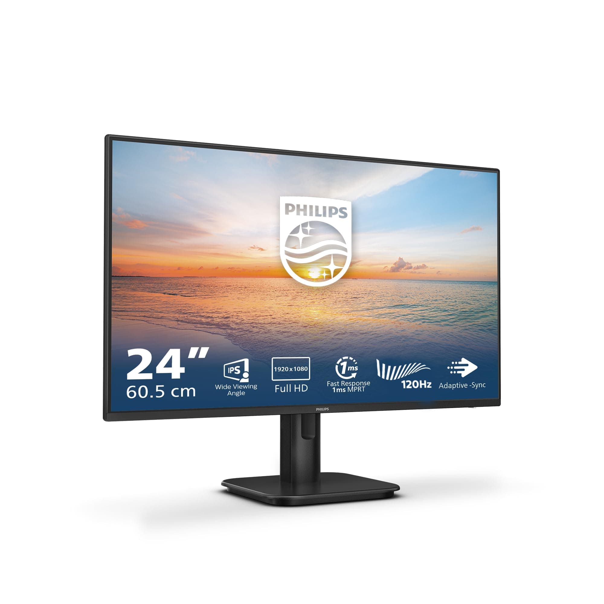 PHILIPS 24E1N1100A/00 23,8 инча 1920x1080 16:9 1ms 250cd/m2 HDMI VGA Черен