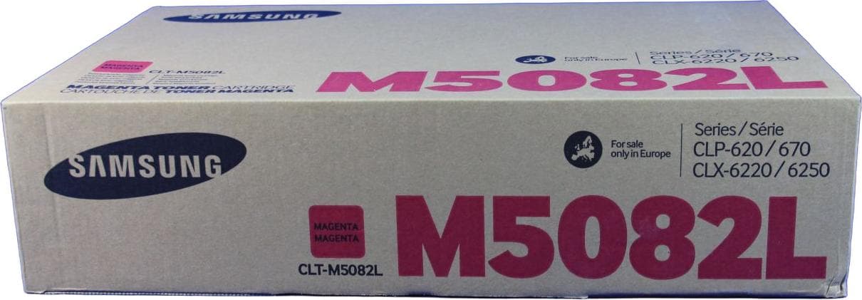 SAMSUNG CLT-M5082L/ELS Оригинален тонер Magenta (Hohe Reichweite) - Съвместим с CLP-620ND/670N/670ND, CLX-6220FX/6250FX