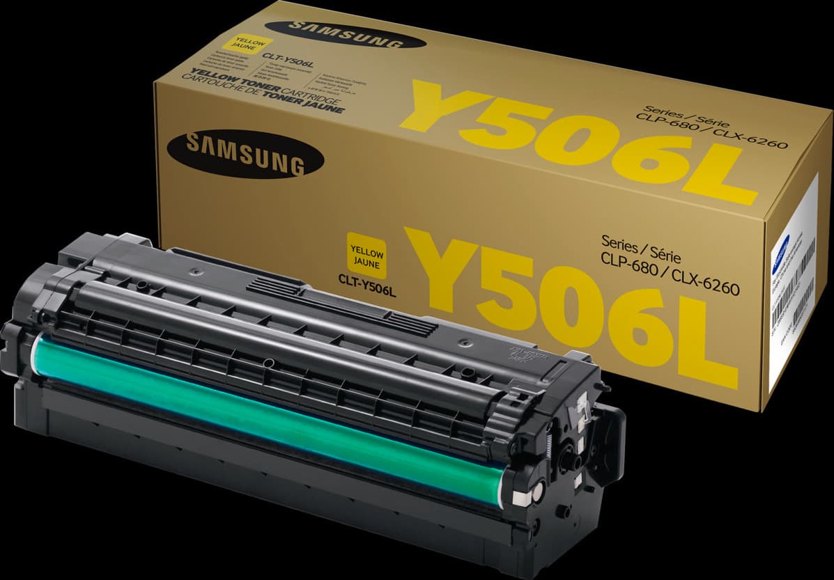 SAMSUNG оригинална тонер касета LT-Y506L/ELS Жълта тонер касета с голям капацитет SU515A