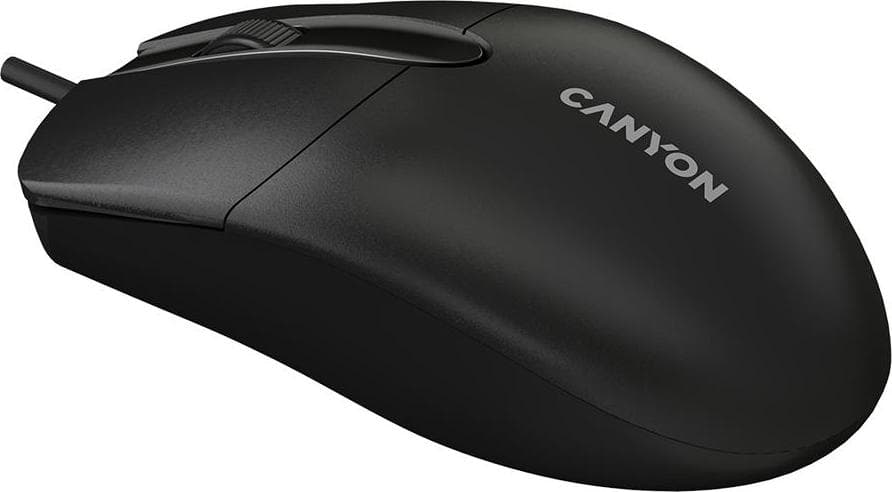 Мишка Canyon M-5, оптична (1200 dpi), USB, черна