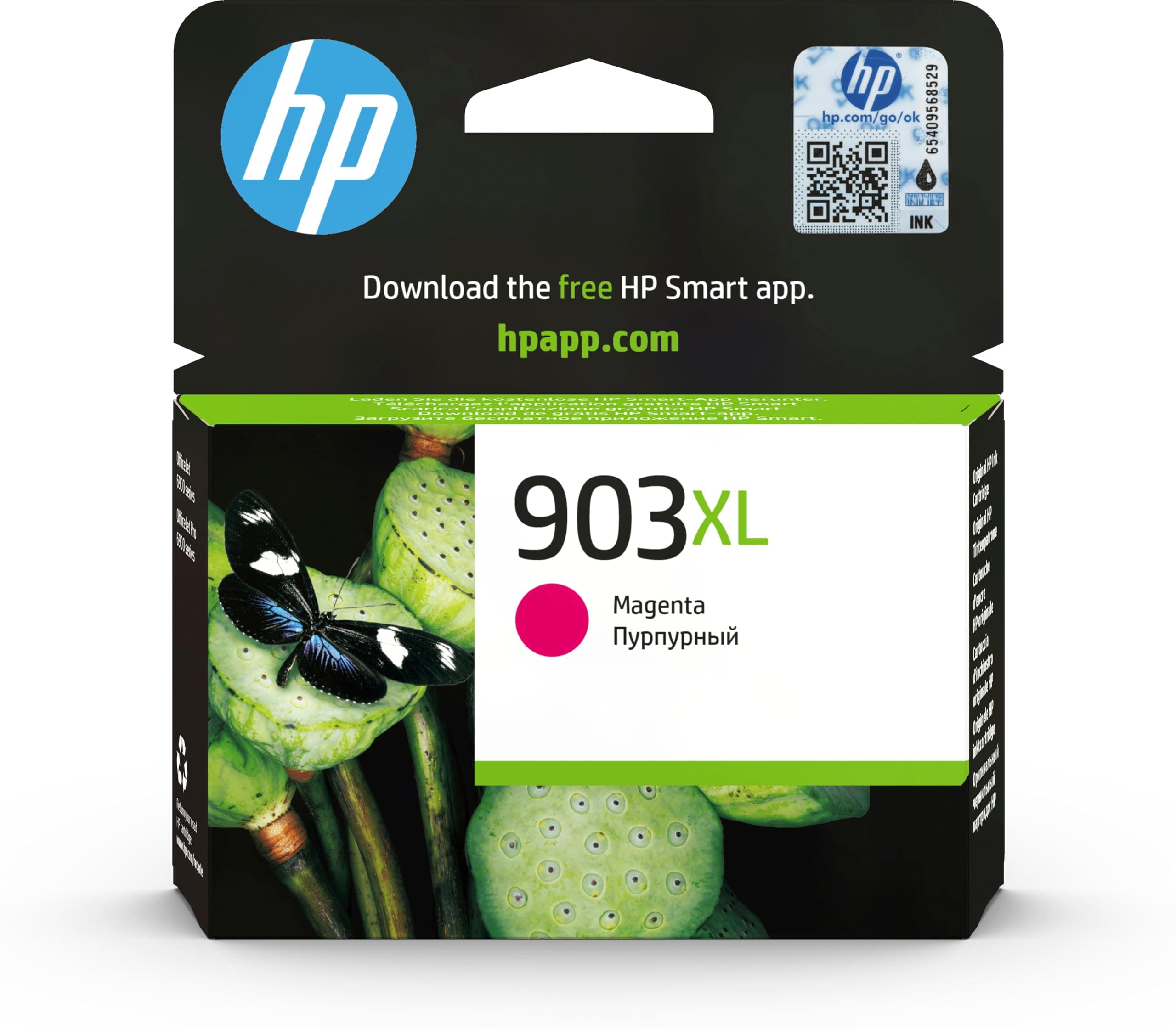 HP 903XL оригинална касета с мастило T6M07AE BGX Magenta High Yield 825 страници