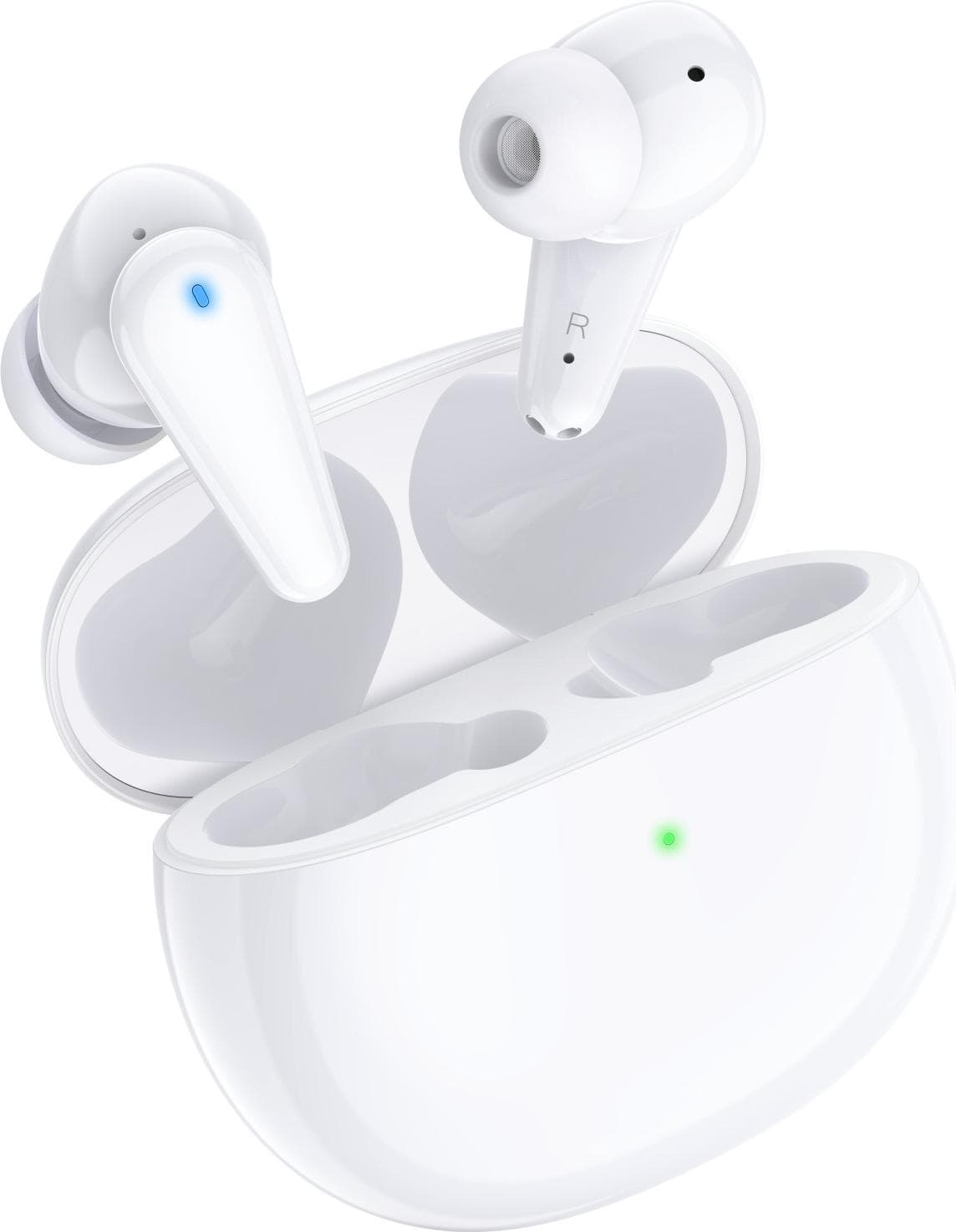 Слушалки TCL MOVEAUDIO Neo, безжични, Bluetooth, микрофон, ANC, до 7 часа време на работа, IP54 защита, бели