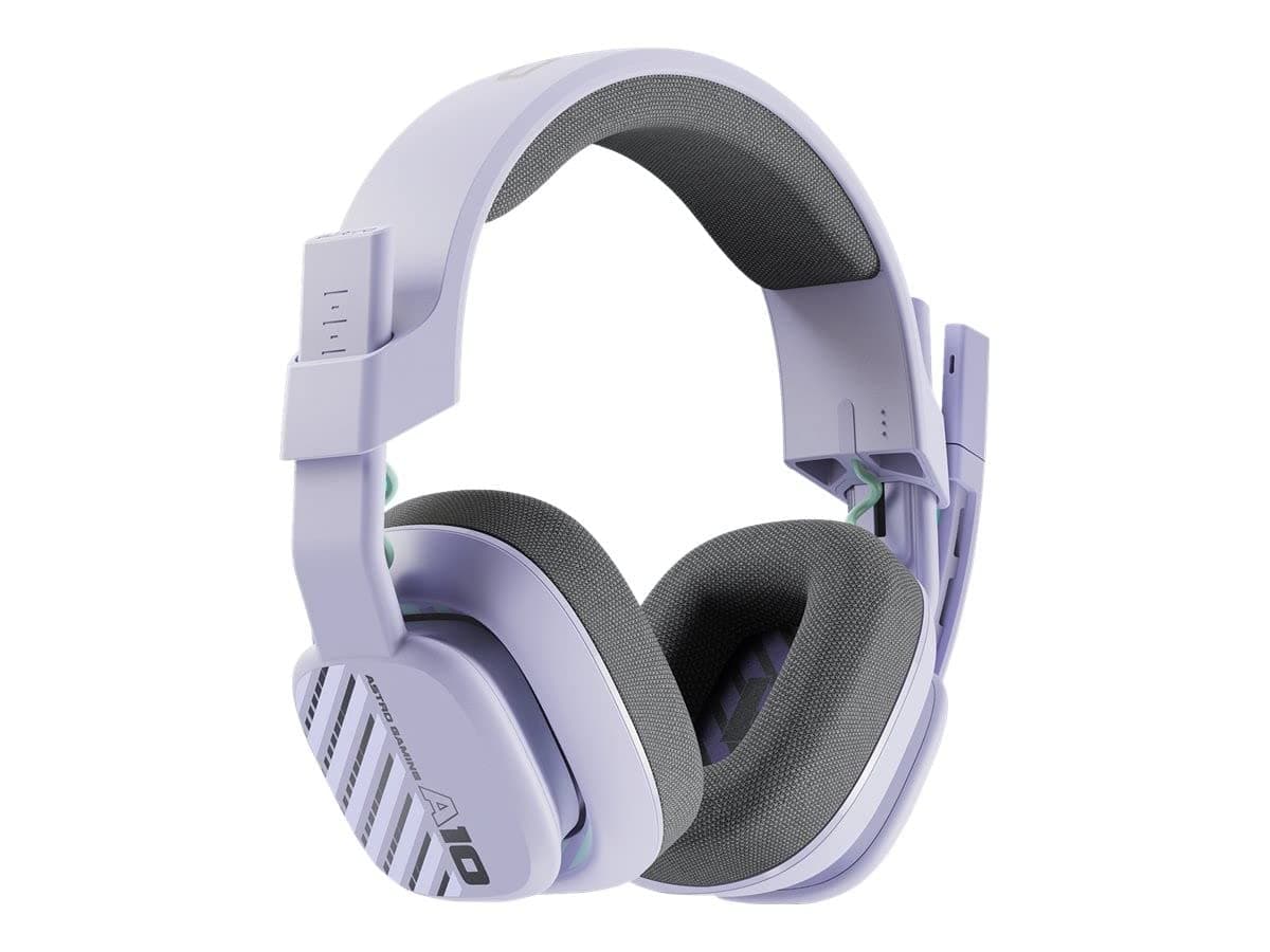 Слушалки Logitech Astro A10 Gen 2, микрофон, 32mm драйвери, лилави