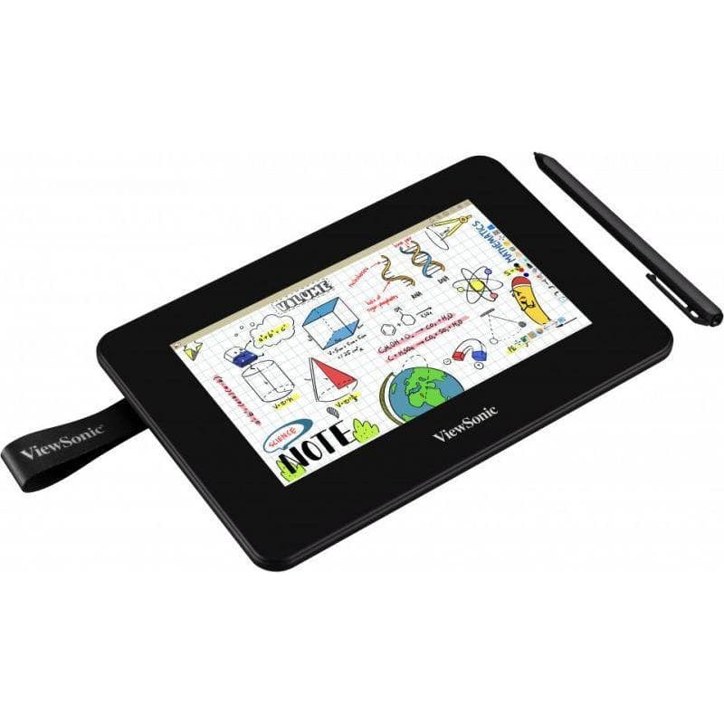 VIEWSONIC ID710-BWW 7 инча ViewBoard Pen Display 152.21x85.92mm 1024x600 резолюция Писалка без батерия 8192 натиск 250 pps