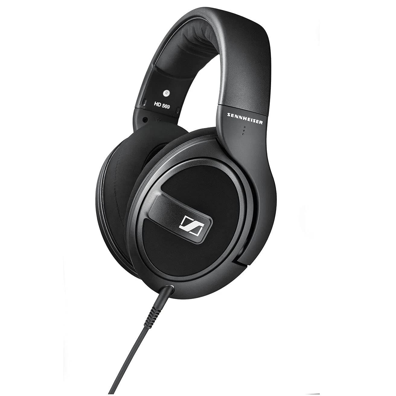 Слушалки Sennheiser HD 569, микрофон, 10-28000Нz честотен диапазон, 3 м кабел, черни