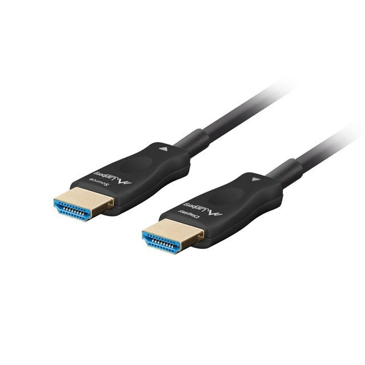 Lanberg HDMI M/M v2.1 cable 40m optical black aoc