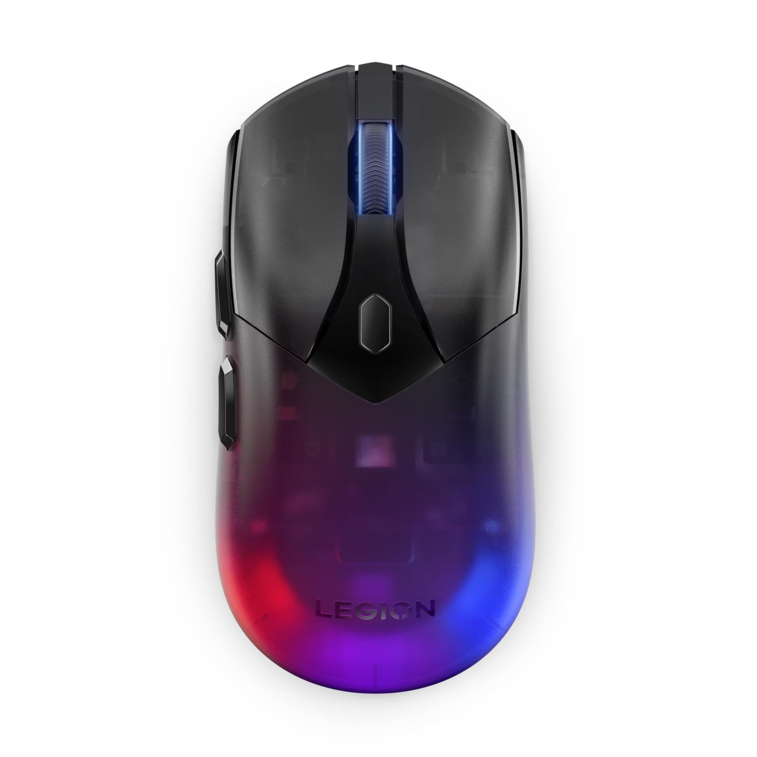 Мишка Lenovo Legion M410, оптична (16 000 dpi), жична/безжична, USB, черна, гейминг, 6 бутона, PAW3335 сензор