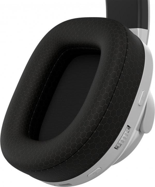Слушалки Canyon Ego GH-15, безжични, Bluetooth, микрофон, 40mm говорители, гейминг, бели